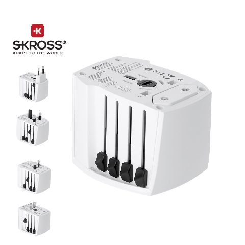 Adaptador Viagem Universal Skross - MUV USB 30W PD