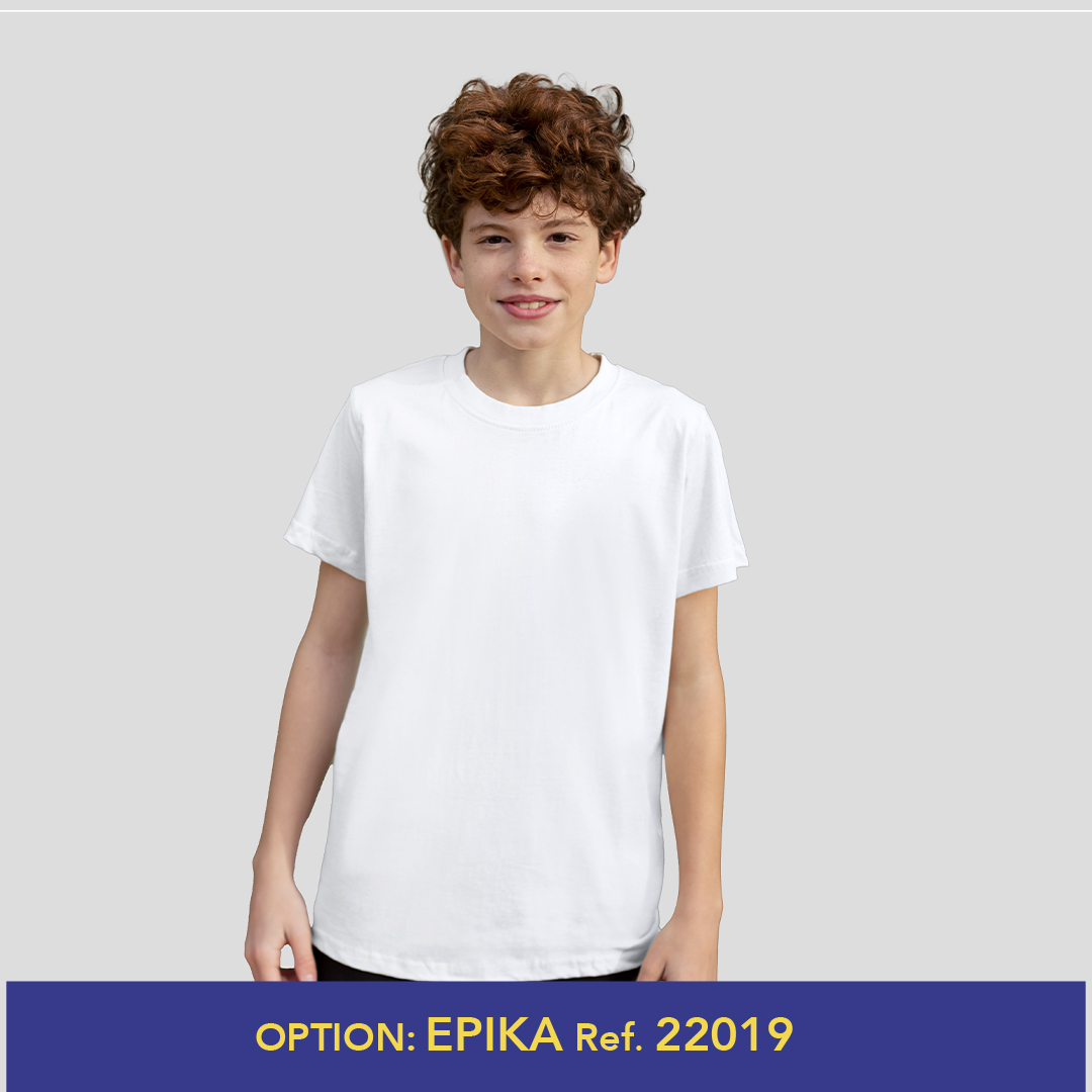 T-Shirt Criança Branca "keya" - YC150