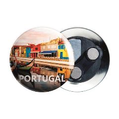 Badge double magnet 75