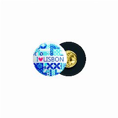 Badge pin 25 Golden – foto 2